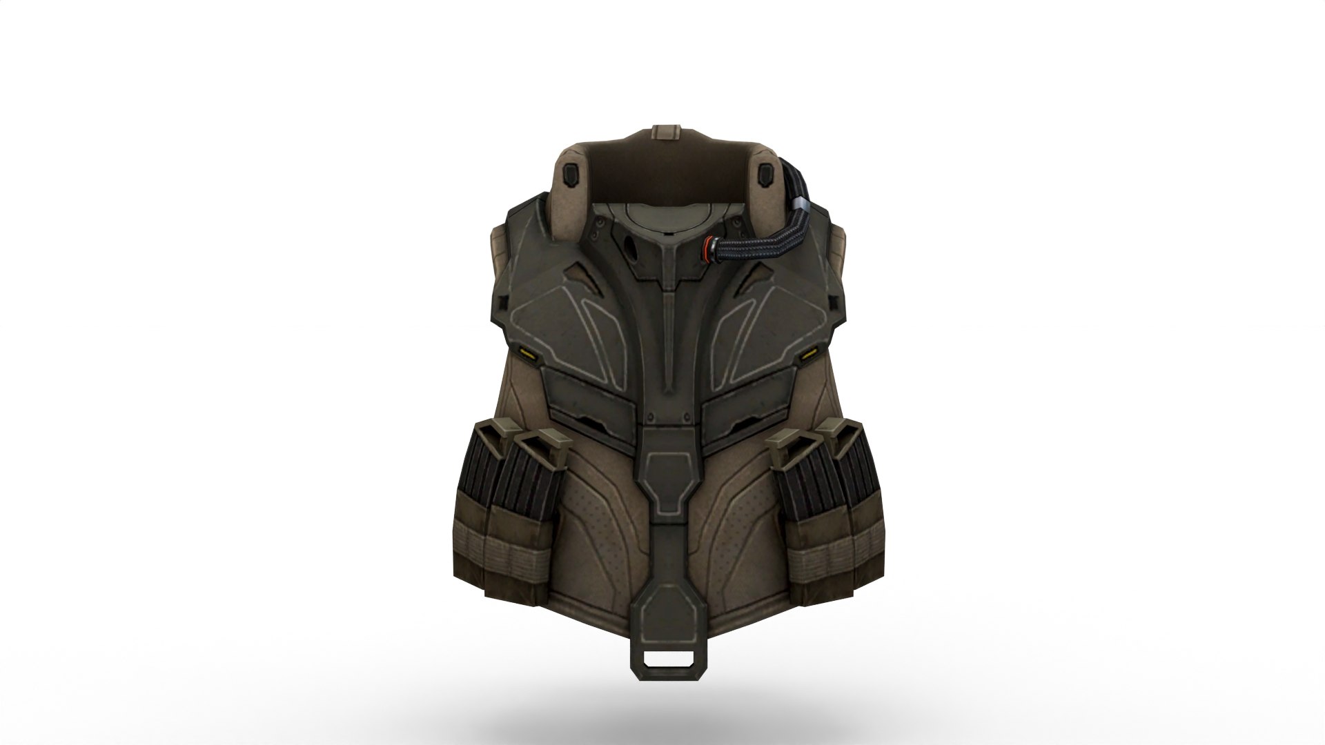 3D Model Combat Vest 3D Model - TurboSquid 2217581