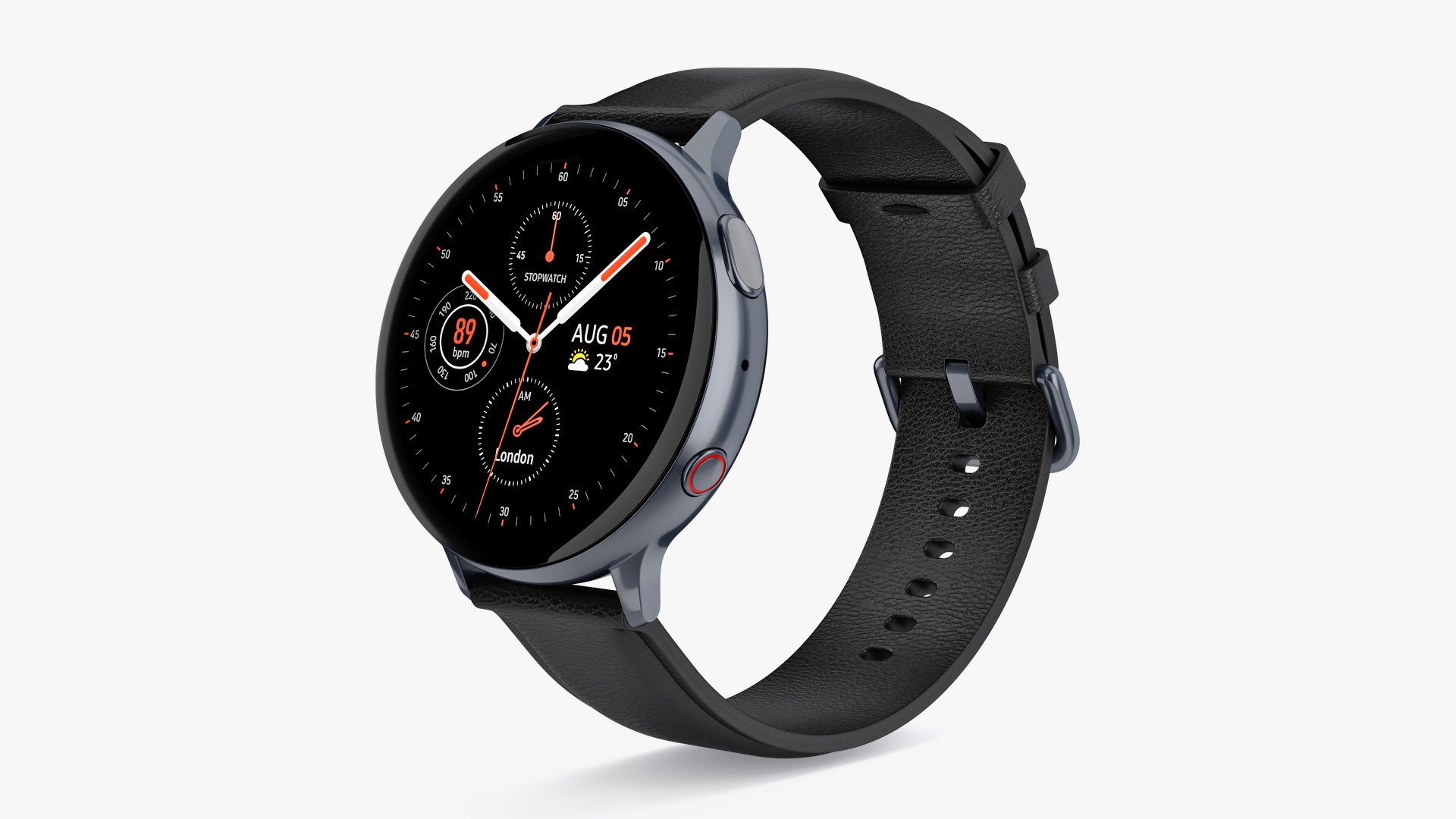 3D Samsung Galaxy Watch Active Model TurboSquid 1436850