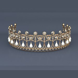 crown tiara 3D model