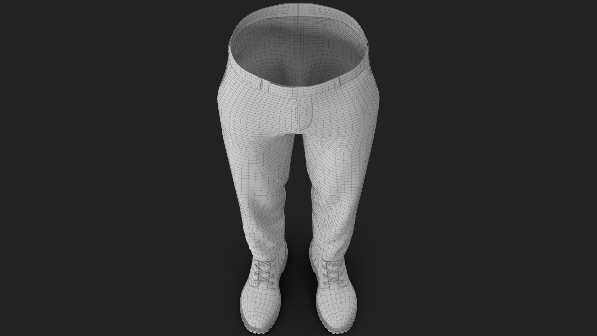 3D Trousers and Boots 2 model https://p.turbosquid.com/ts-thumb/uU/4ryiYA/TO/wireframe_25/jpg/1717658738/1920x1080/fit_q87/e6fa85941227f7c3e83cc3f594e2977c7097222e/wireframe_25.jpg