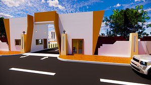 Entrance Gate in Revit