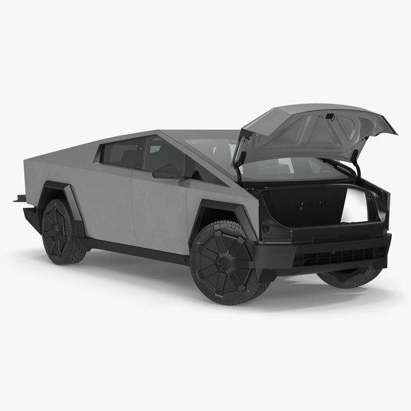 3D модель Tesla Cybertruck 2024 года в оснащении TurboSquid 2177899