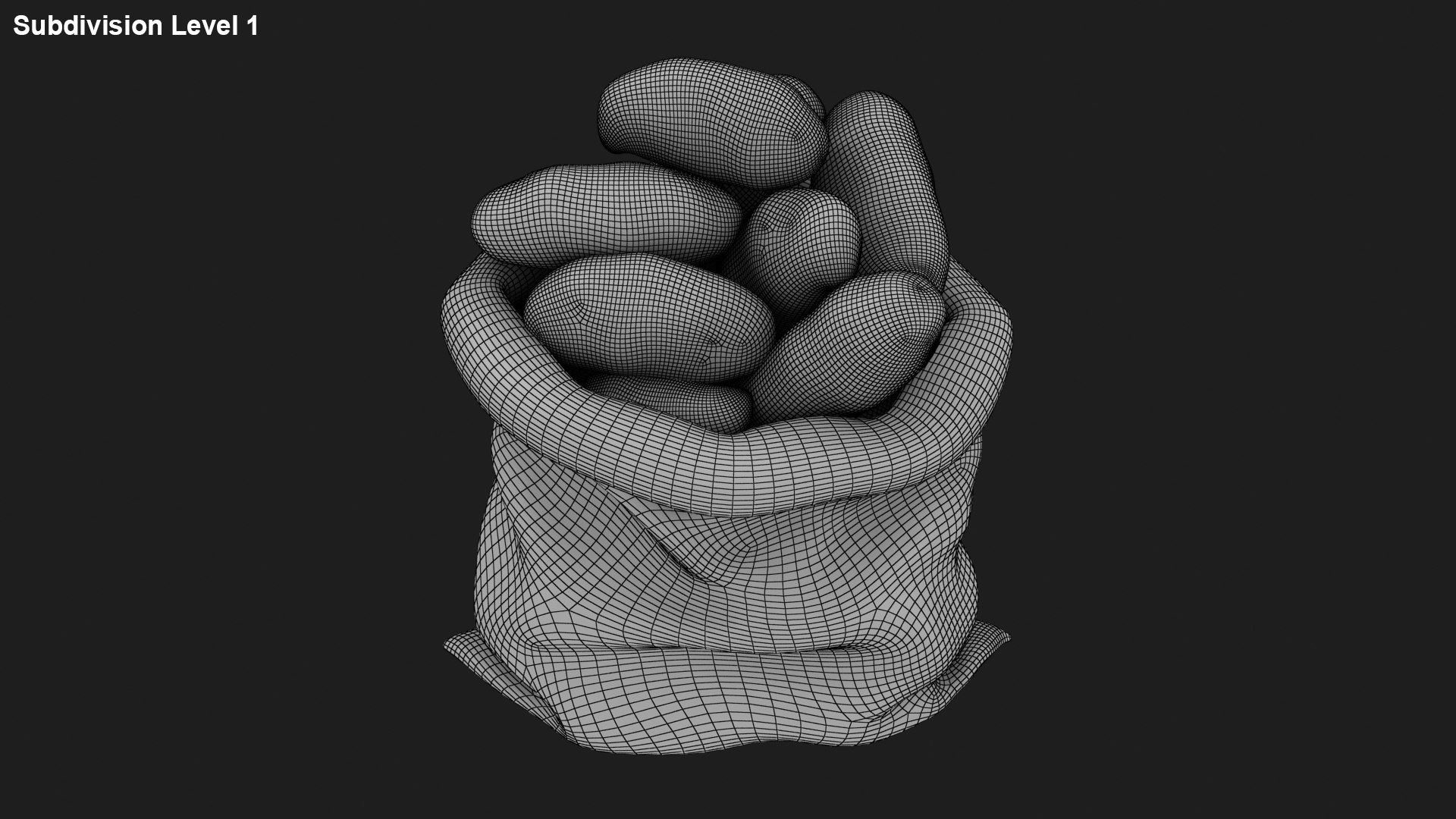 3D model Sack of Potatoes https://p.turbosquid.com/ts-thumb/uU/6IwBse/oa/potatoessack_f0002/jpg/1651475678/1920x1080/fit_q87/0fdd66de3d232e15e1e11c46ce0cf5c0f21a5dc4/potatoessack_f0002.jpg