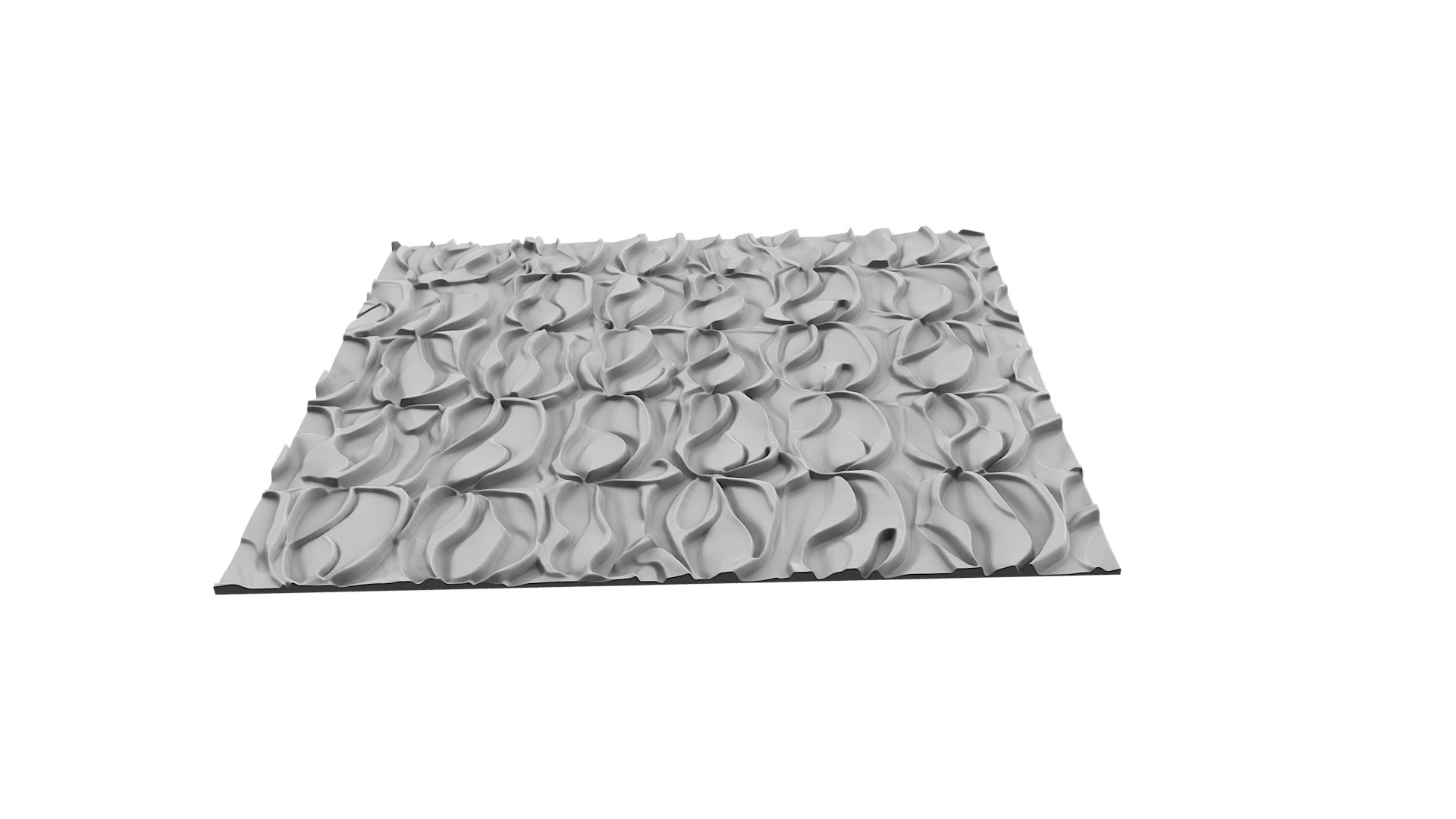 3D Modern Panel Wall Decor Set Wall Relief Mural CNC 77 Model ...