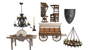 Medieval Collection 3D model