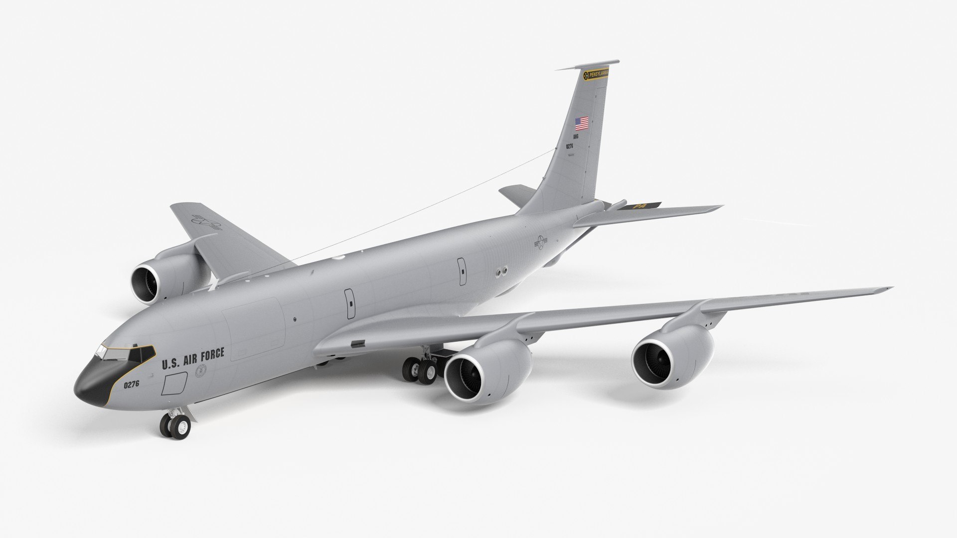 Boeing kc 135 stratotanker 3D model TurboSquid 1699793