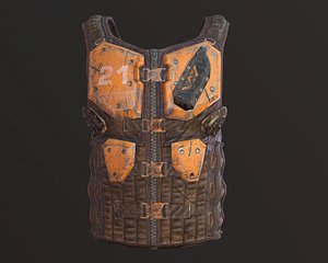 armor body 3D model
