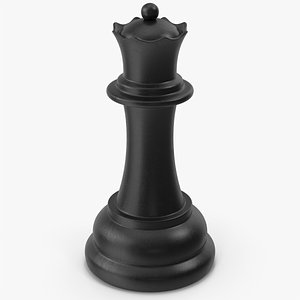 Black Chess Queen