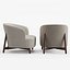 Porada Copine wood Armchair