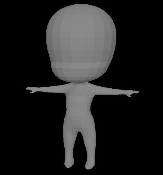 3D base character