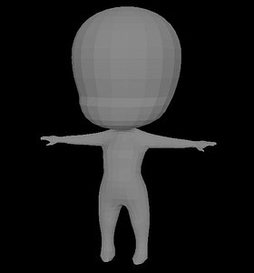 Chibi Base Character Model