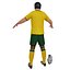 rugby player 3d max