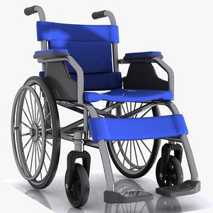 wheelchair chair 3d max