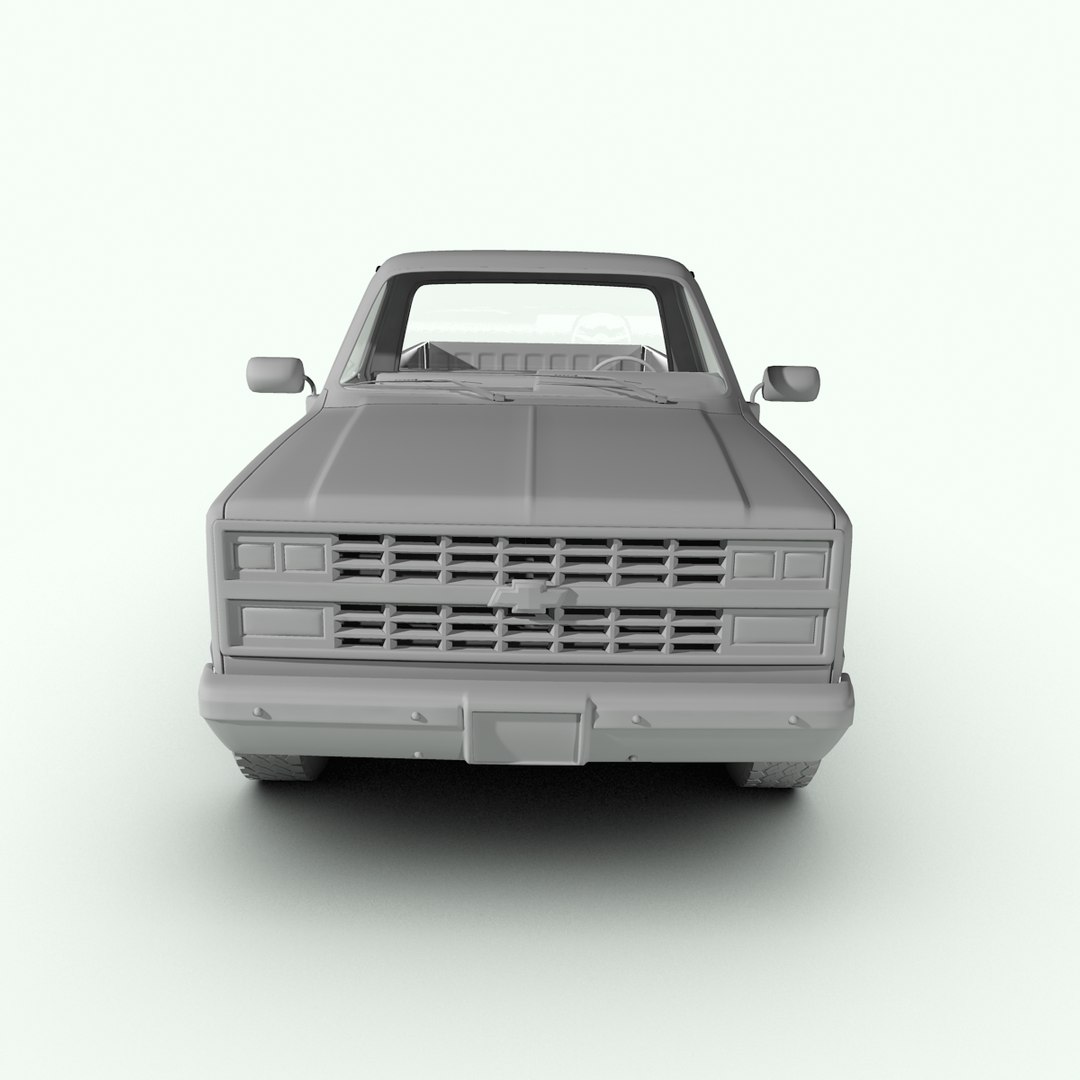 3d Chevrolet Truck