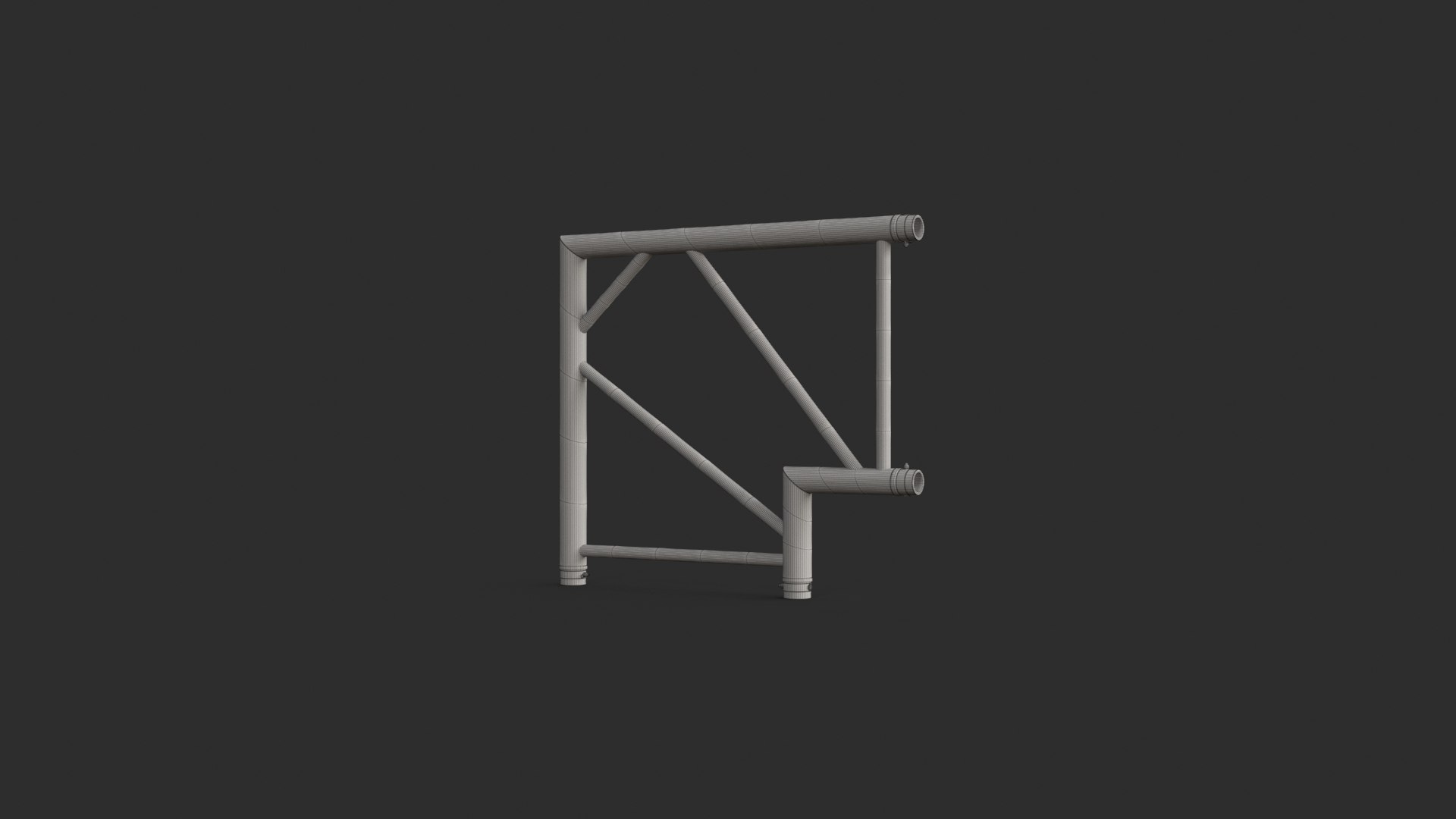 Ladder Truss A52 M K1 3D Model - TurboSquid 2039738