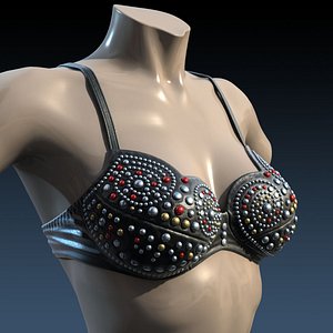 Leather Bra