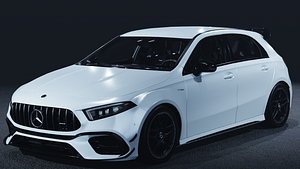2020 Mercedes-Benz A45 S AMG 4MATIC 3D Model model