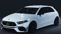 2020 Mercedes-Benz A45 S AMG 4MATIC 3D Model