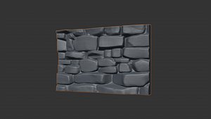 Stone Wall 25 model
