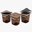 pudding cup 3D model