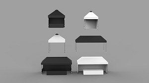 3D model Tent Concept 3D model