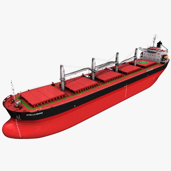 Bulk Freighter Ship Stella Maris model - TurboSquid 1788514