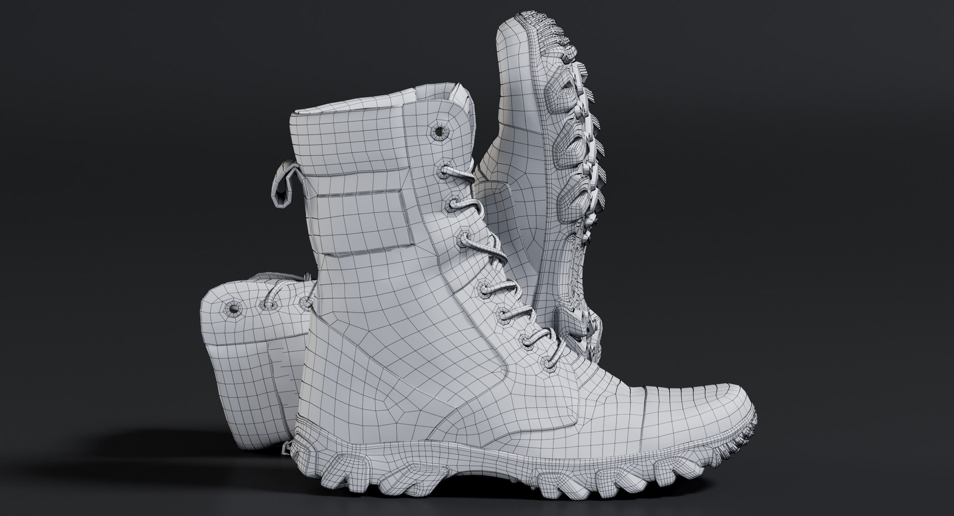 3D realistic military boots green https://p.turbosquid.com/ts-thumb/uV/C37efF/DxPcjuzo/_view100006/jpg/1564816885/1920x1080/fit_q87/79df34f3ca97e242d5e6a46565ddcd41ba19c917/_view100006.jpg