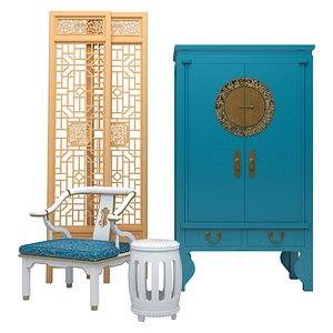 3D CHINESE WEDDING SET