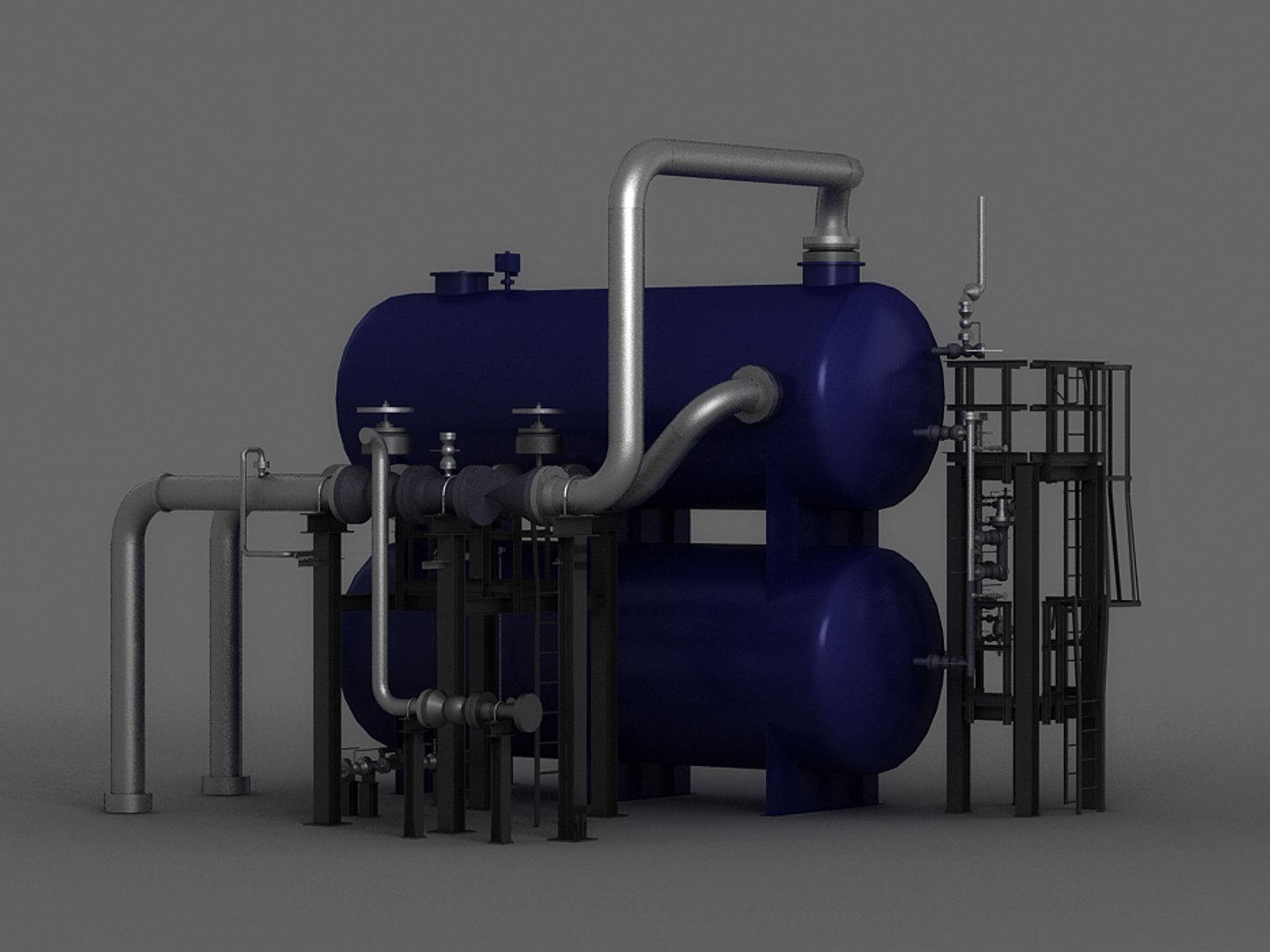 3D Chloridizing Boilers Steam Gas - TurboSquid 1639984