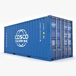 20 ft COSCO standard shipping container
