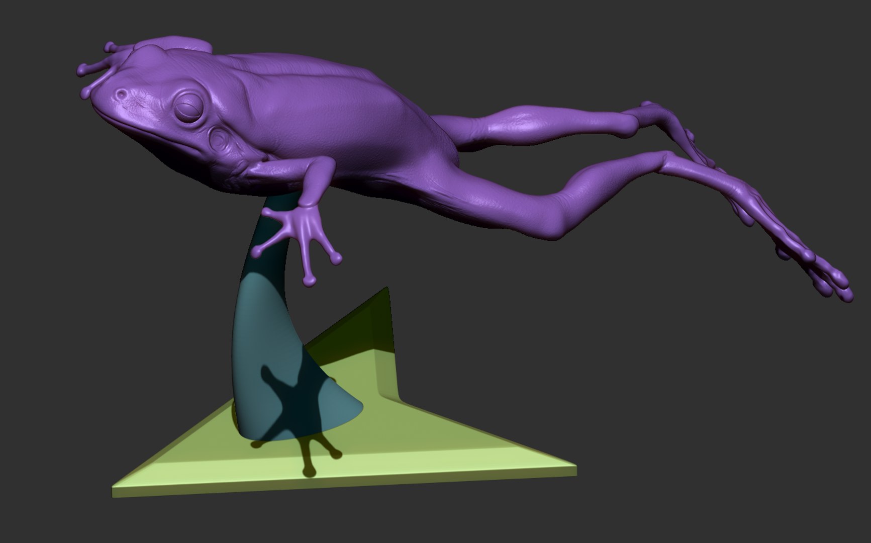 Frog Printing Model - TurboSquid 1650633