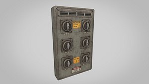 3D model Electric Box