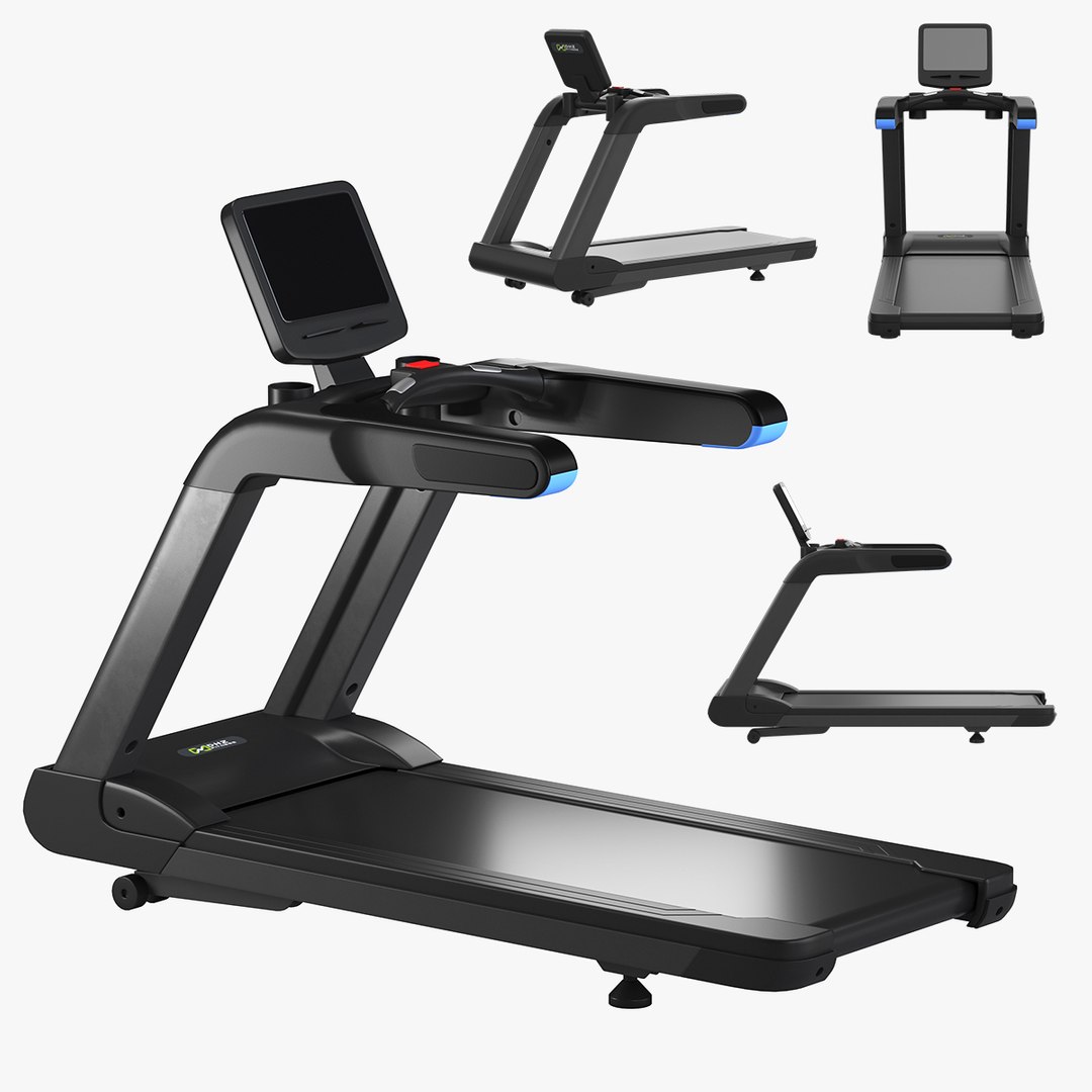 3D Model X-8500 Treadmill TurboSquid 2002998