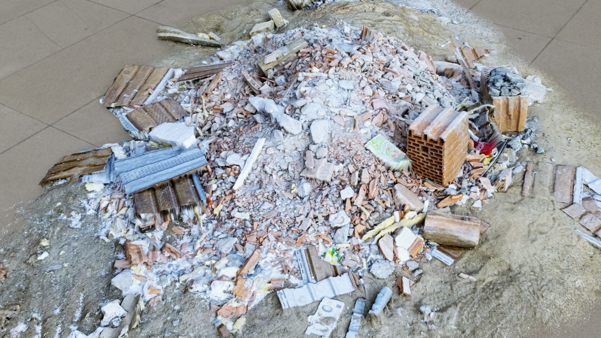 Rubble 3D Model - TurboSquid 1616523