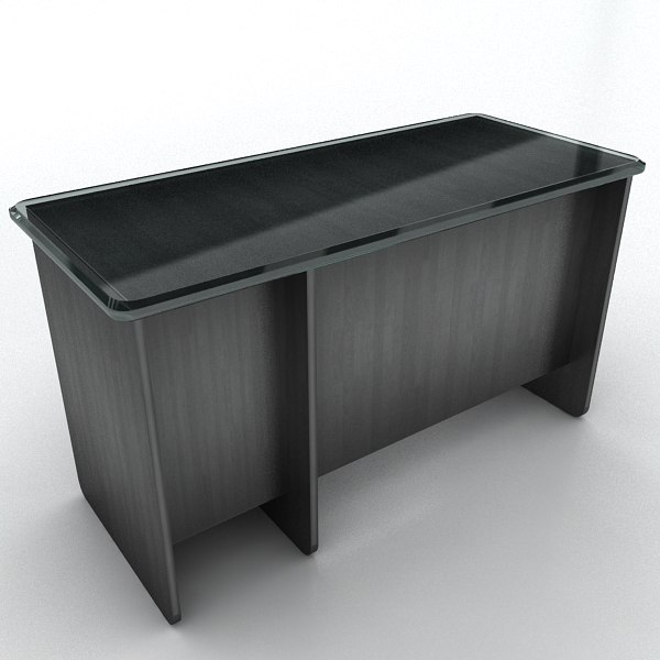 computer table 3d model