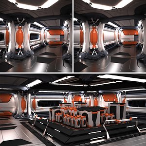 3dsmax space spaceship