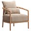 RH Evia Teak Lounge Chair