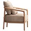 RH Evia Teak Lounge Chair