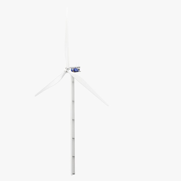3D Offshore Wind Turbine Cutaway