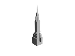 3d chrysler building