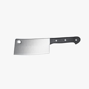3D model Cleaver Knife