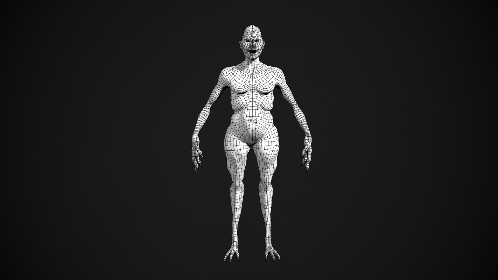 Mutant 3D Model - TurboSquid 1922737