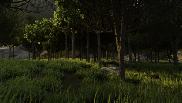 Floresta Mágica Modelo 3D - TurboSquid 1136213