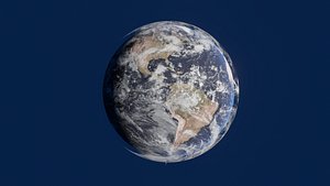 planet earth 6k 3D model