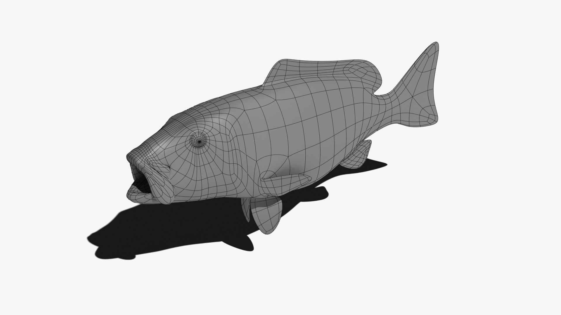 3D Cubera snapper model - TurboSquid 1921195