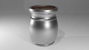 yerba matero 3D model