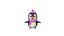 Personagem Pinguim de Inverno