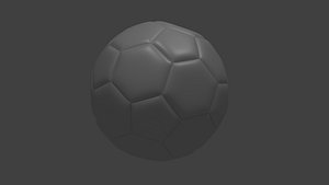 ball soccer handball 3D model