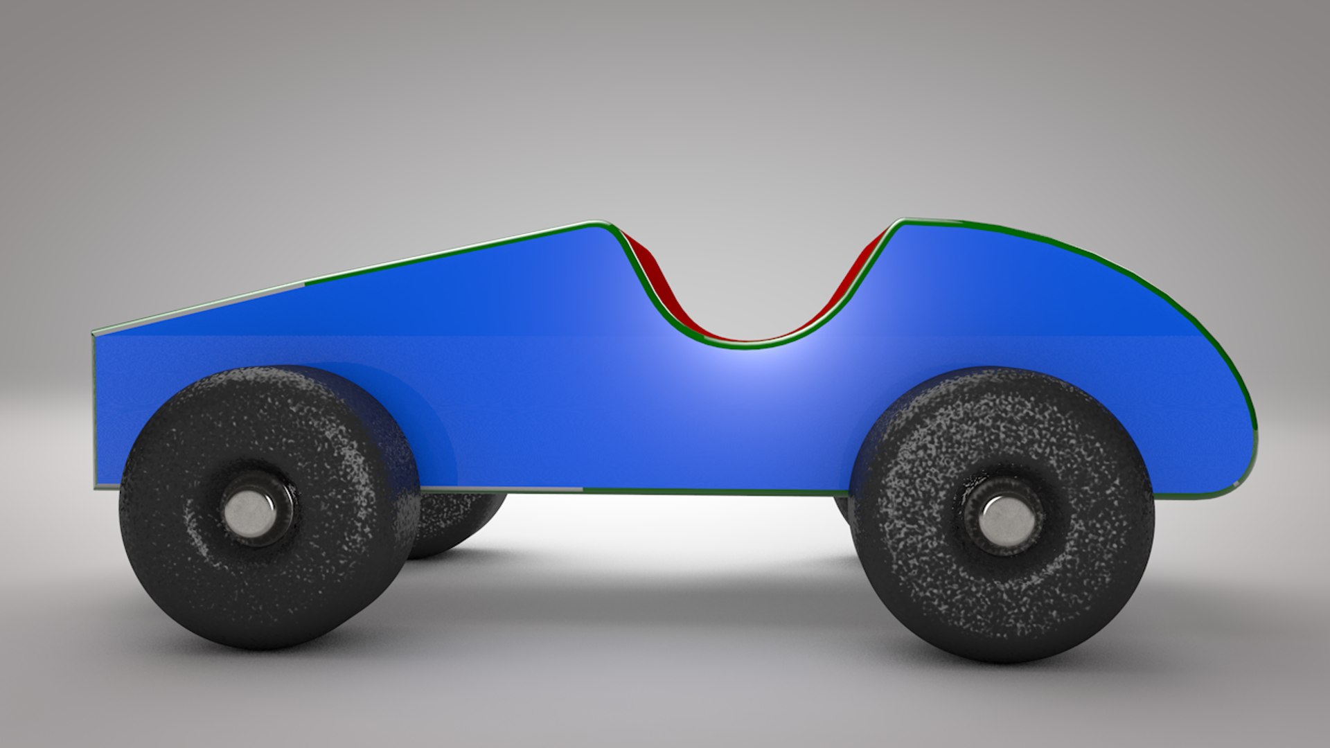 3D model wooden toy sport car TurboSquid 1619953