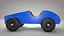 Coche deportivo de juguete de madera